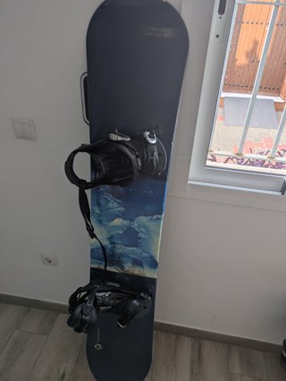 Tabla Snowboard Rossignol + Fijaciones FR660
