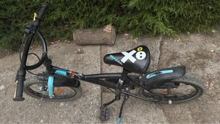 Bicicleta Infantil Btwin Negra