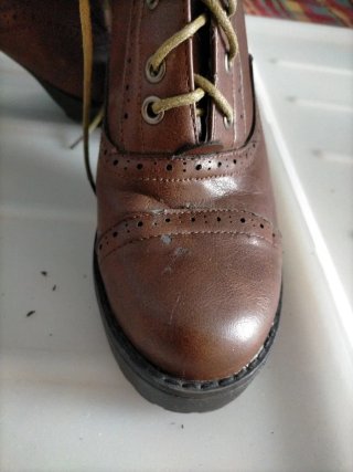Botines de invierno marrones