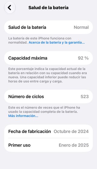 iPhone 16 Pro Max 256Gb Negro