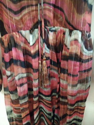 Vestido Boho Multicolor Talla Única