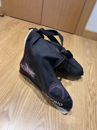 Patines Oxelo Negro y Rosa Talla 39.5