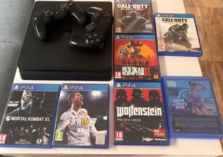 PS4 (PlayStation 4) + 2 Mandos + Giochi