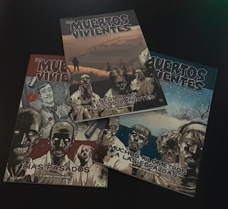 Comic Los Muertos Vivientes 3 números
