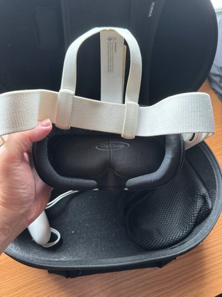 Gafas VR meta quest 3  128 gb con funda