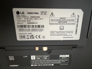 TV LG QNED 55 Pantalla Rota