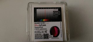 Filtro Baader H-alpha 6,5 nm 1.25 CMOS