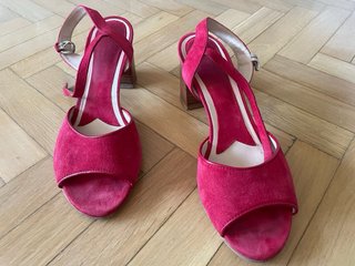 Sandalias Lottusse color frambuesa