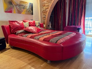 Cama Bañera Roja 135x190