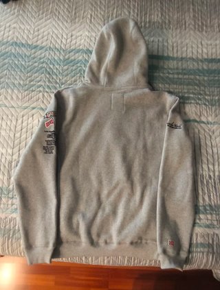 Sudadera Geographical Norway Gris Talla XL