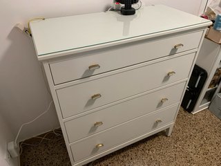 Cómoda Ikea blanca 4 cajones