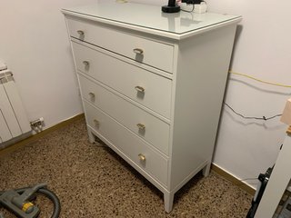 Cómoda Ikea blanca 4 cajones