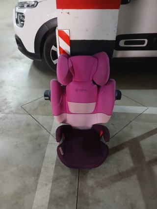 Silla de coche Cybex rosa