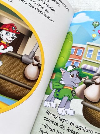Lote 3 libros infantiles Patrulla Canina