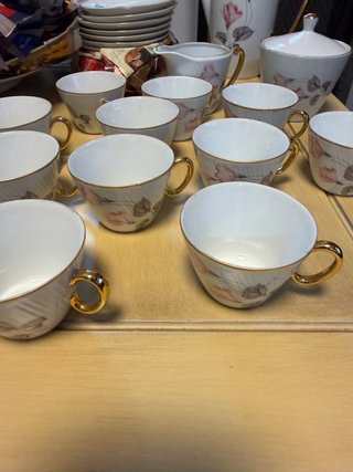 Juego de café porcelana Luiten