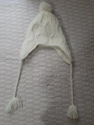 Gorro blanco nuevo