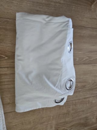 Cortinas blancas Ikea con ojales 135 x 280cm
