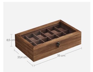 Caja Expositora para 12 Relojes grandes