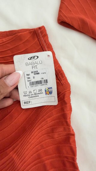Conjunto Deportivo Biker Babalu Naranja