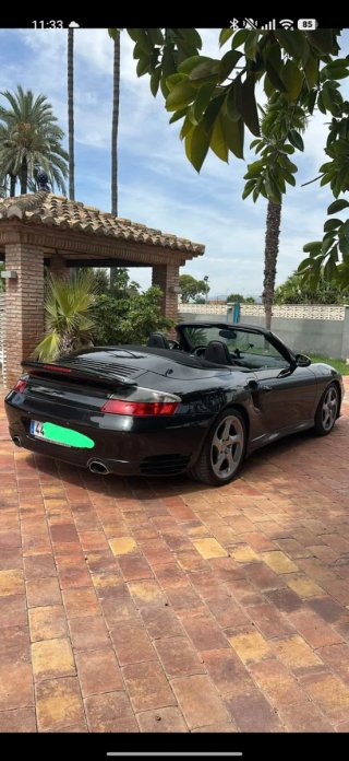 Porsche 911 Turbo 996 cabrio manual