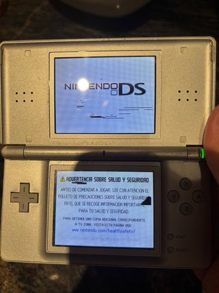 Nintendo DS Plata