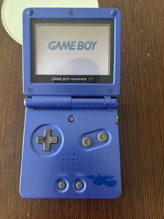 Nintendo Game Boy SP Groudon + Funda y Cargador