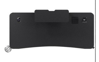 Mesa Gaming Negra 140x60x75 cm