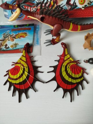 Playmobil Dragons Racing 70731 COMPLETO