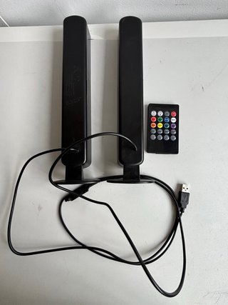 Set de 2 Lámparas LED con Mando