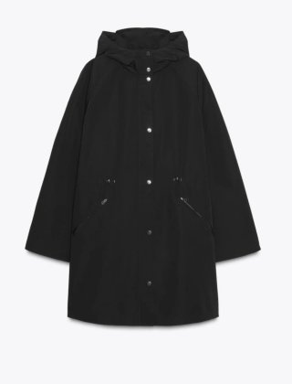 Cazadora Zara Negra
