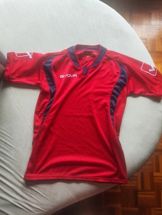 Camiseta Infantil Givova Roja Talla S