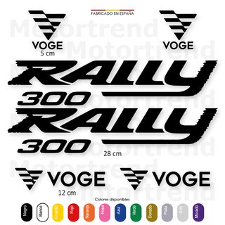 Kit Vinilos Voge 300 Rally