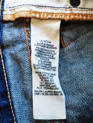 Pantalón Vaquero Ralph Lauren Azul