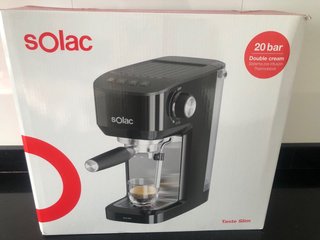 Cafetera Solac Taste Slim 20 Bar SIN ABRIR