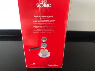 Cafetera Solac Taste Slim 20 Bar SIN ABRIR