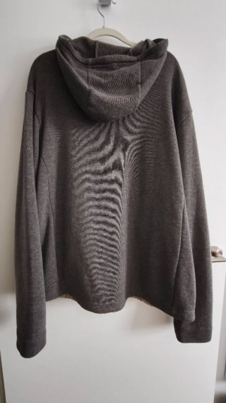 Chaqueta combinada gris