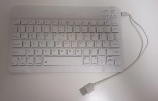 Teclado Inalámbrico Blanco