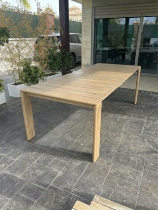 Mesa madera Sklum NUEV en caja solo mesa,sin silla