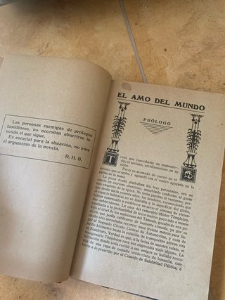 El Amo del Mundo - Hugo Benson (1921)