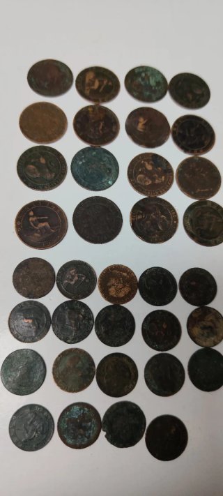 Lotto di Monete del Governo Provvisorio 1868-1871