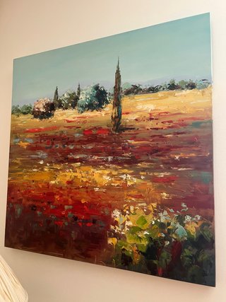 Cuadro paisaje óleo