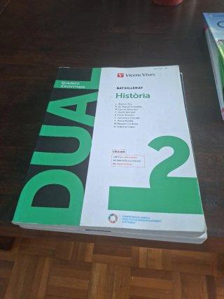 Història, 2 Batxillerat, Dual. Quadern d'activi...