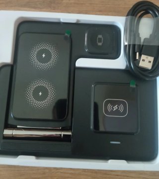 Cargador Inalámbrico 3 en 1