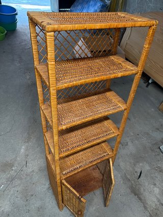 Estantería de Mimbre