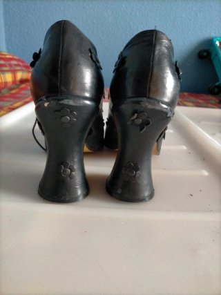 Zapatos Estilo Bruja Negros