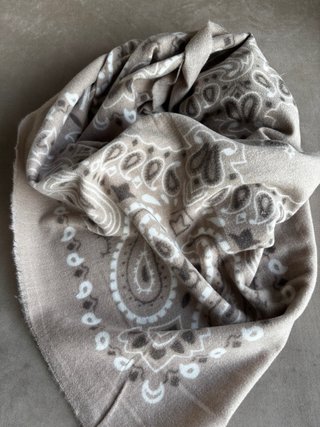 Pashmina Beige y Marrón