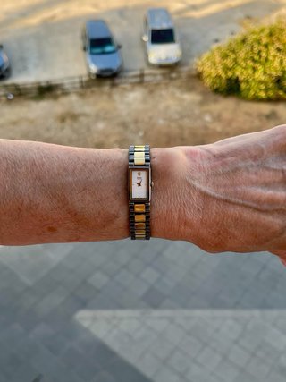 Reloj Seiko “small Tank” Vintage Gold *Año 1988*