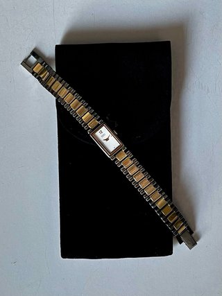 Reloj Seiko “small Tank” Vintage Gold *Año 1988*