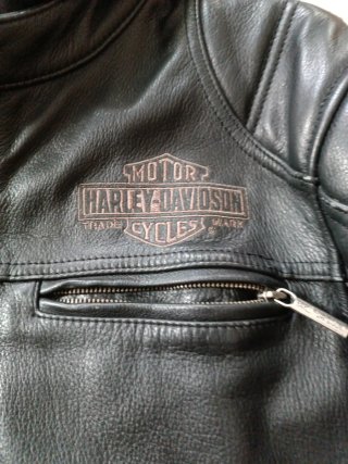 Chaqueta de piel Harley Davidson