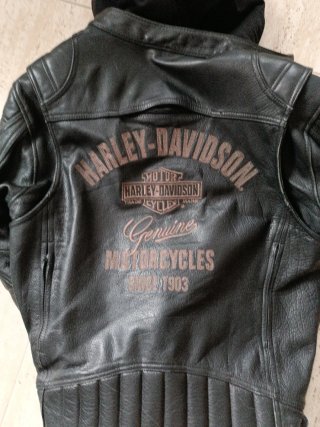 Chaqueta de piel Harley Davidson